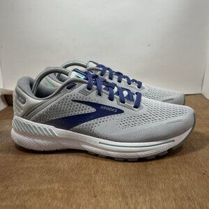 Brooks Adrenaline GTS 22 Womens Size 11 Grey Running Shoes
